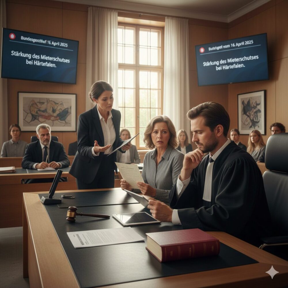 Du betrachtest gerade BGH lockert Anforderungen an Härtefall-Atteste: Stellungnahmen von Psychotherapeuten sind ausreichend