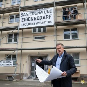 Mehr über den Artikel erfahren BGH klärt: Eigenbedarfskündigung für Sanierung der eigenen, bisher bewohnten Wohnung ist zulässig